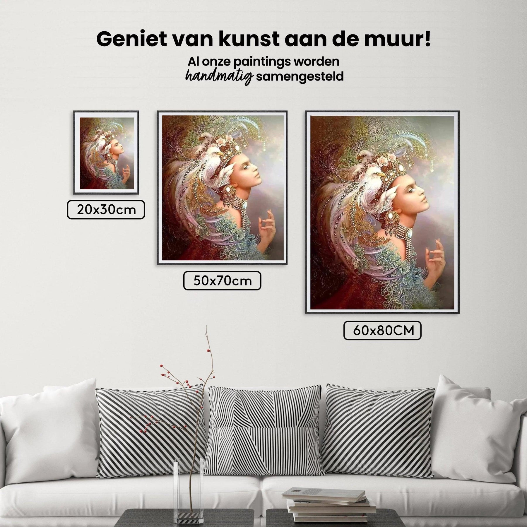 Diamantmalerei Frauen mit Adler - SEOS Shop ®