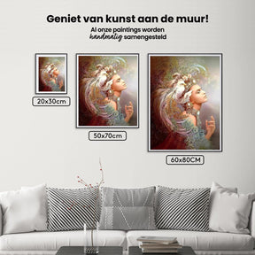 Diamantmalerei Frauen mit Adler - SEOS Shop ®