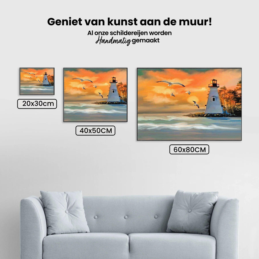 Diamond Painting Leuchtturm Texel und Inseln – SEOS Shop ®