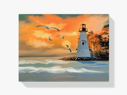 Diamond Painting Leuchtturm Texel und Inseln – SEOS Shop ®