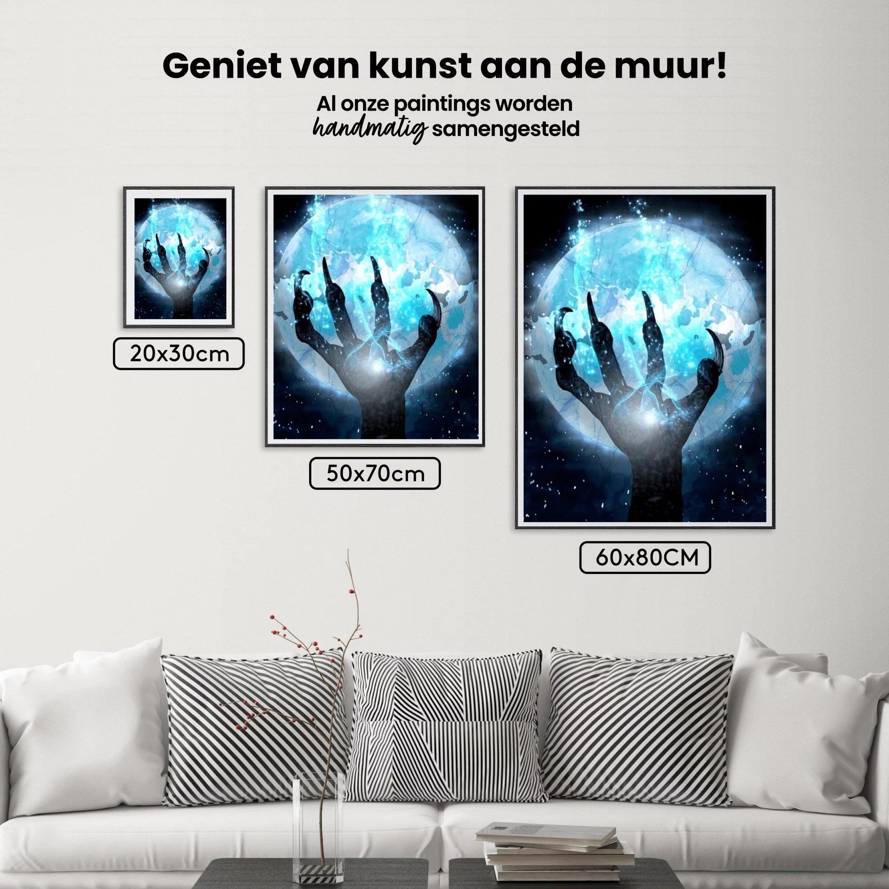 Diamantmalerei Werwolf und der Mond - SEOS Shop ®