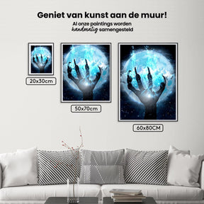 Diamantmalerei Werwolf und der Mond - SEOS Shop ®