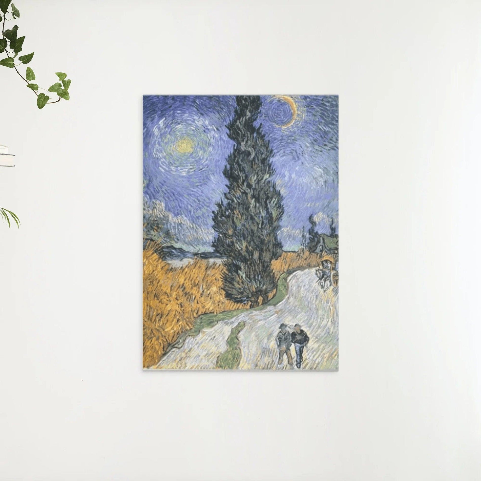 Diamond Painting Straße mit Zypresse und Stern - SEOS Shop ®
