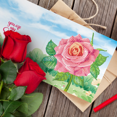 Grußkarte zum Diamantmalen – 8er-Set – inklusive Umschläge