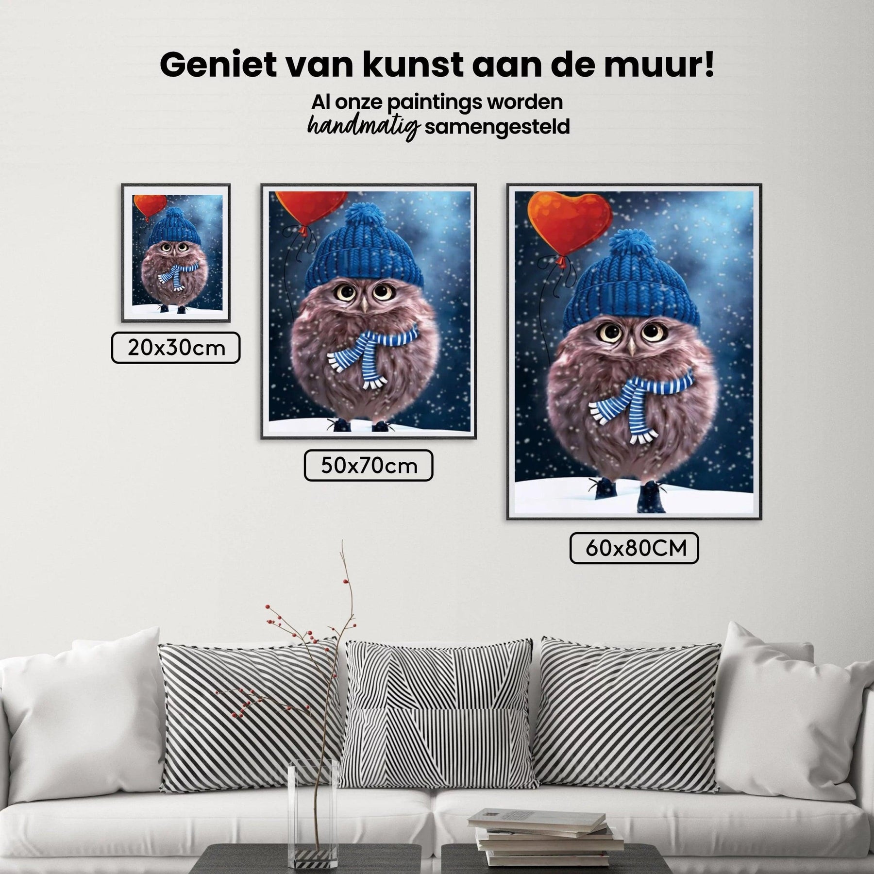 Diamantmalerei Winter Angry Bird - SEOS Shop ®