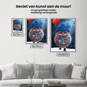 Diamantmalerei Winter Angry Bird - SEOS Shop ®