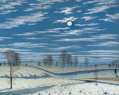 Diamantmalerei - Winterlandschaft im Mondlicht - SEOS Shop ®