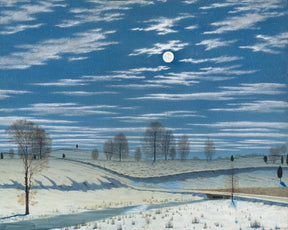 Diamantmalerei - Winterlandschaft im Mondlicht - SEOS Shop ®