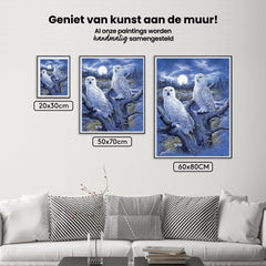 Diamantmalerei Wintereulen - SEOS Shop ®
