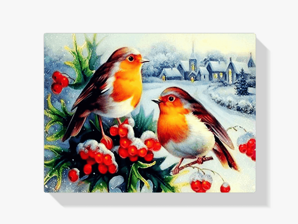 Diamantmalerei Wintervögel - SEOS Shop ®
