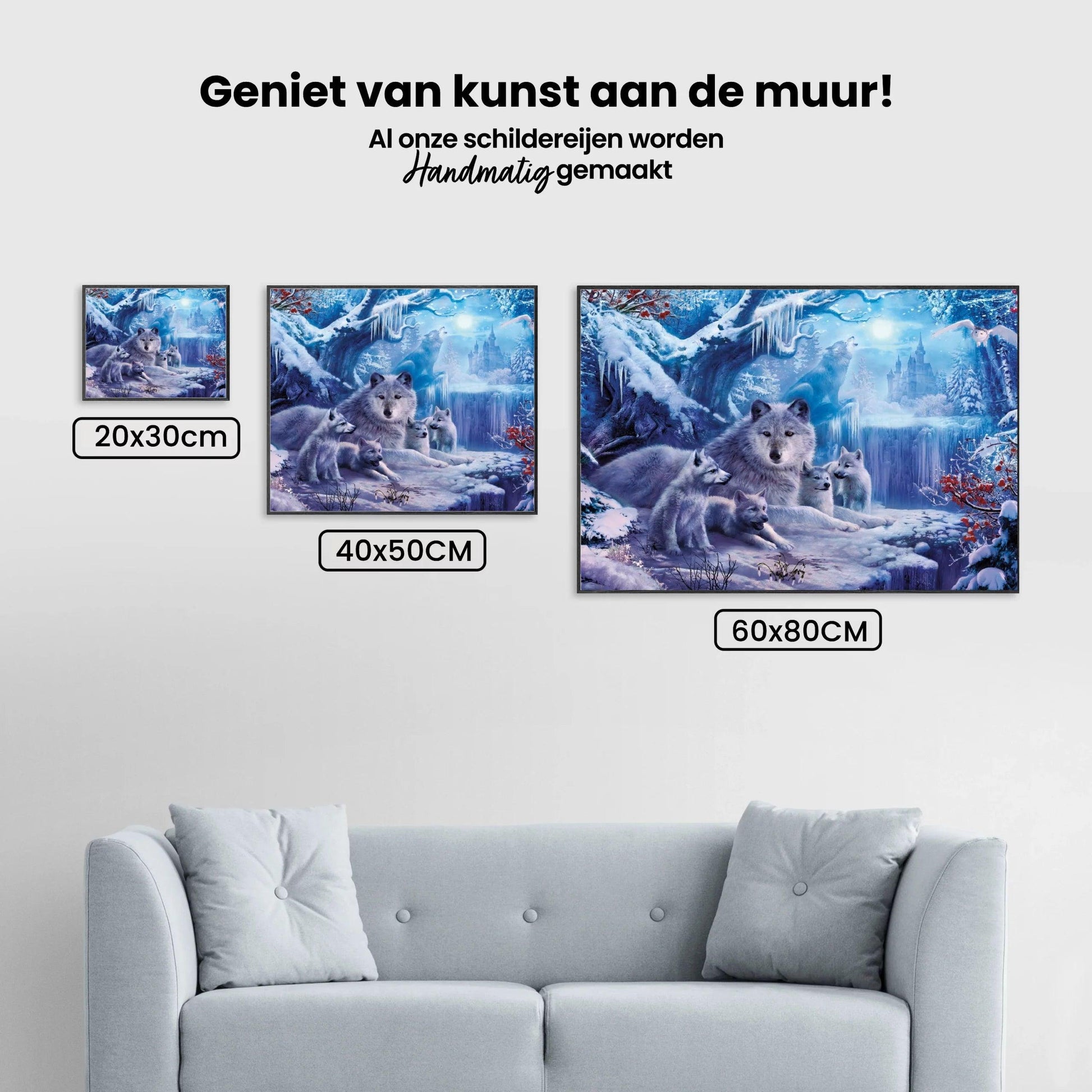 Diamantmalerei Winterwolf - SEOS Shop ®