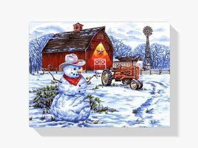 Diamantmalerei Winterfarm - SEOS Shop ®