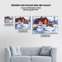 Diamantmalerei Winterfarm - SEOS Shop ®