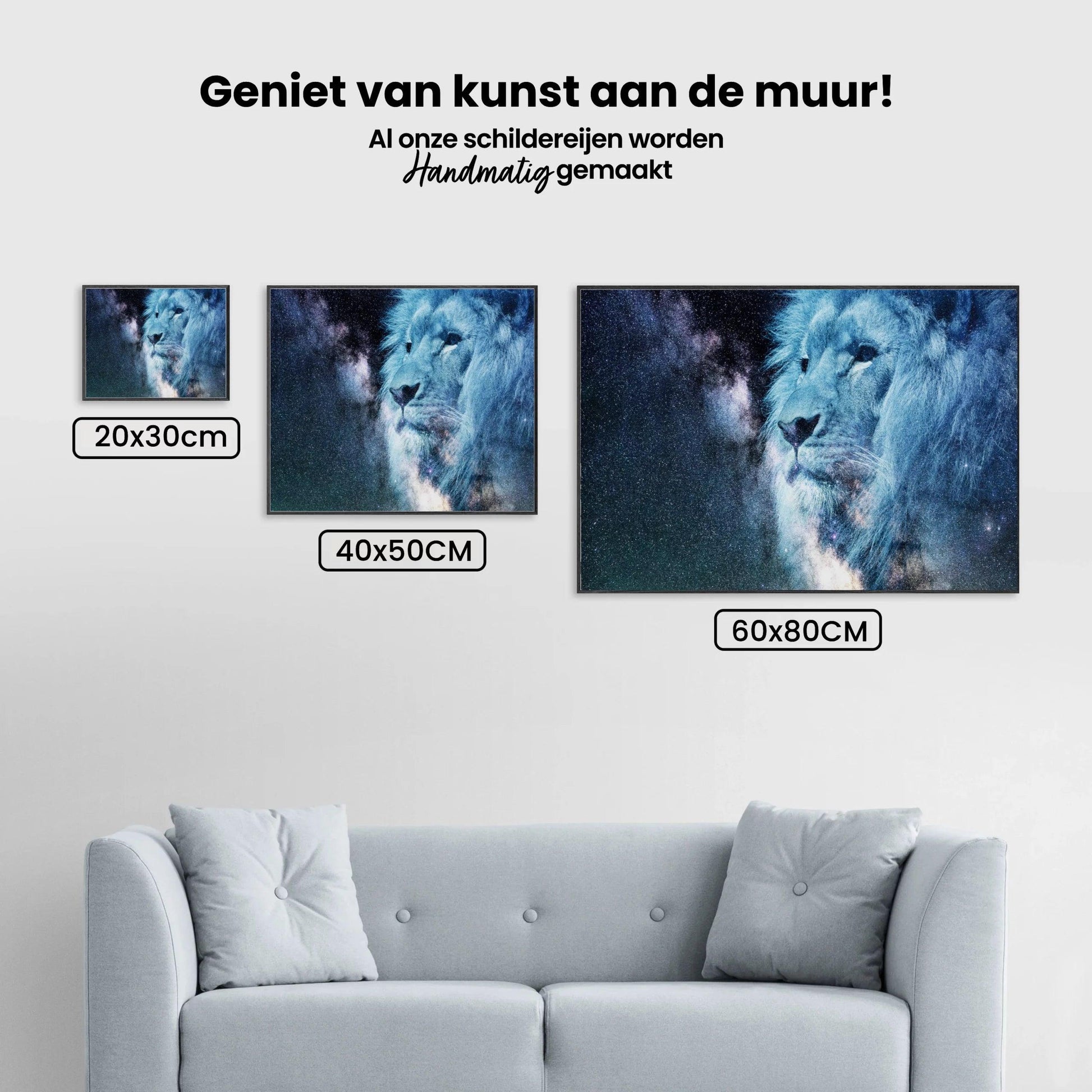 Diamantmalerei Weißer Löwe - SEOS Shop ®