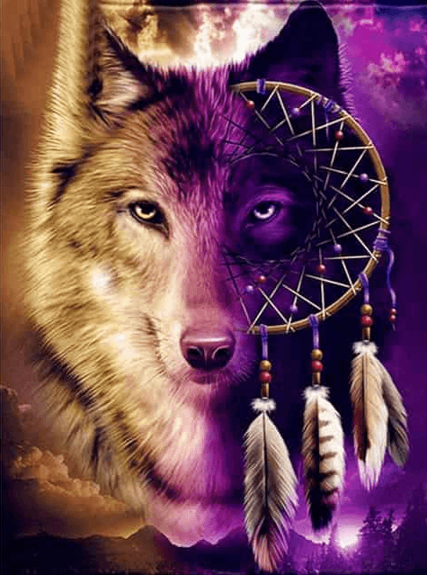 Diamantmalerei Wolfstraum - SEOS Shop ®