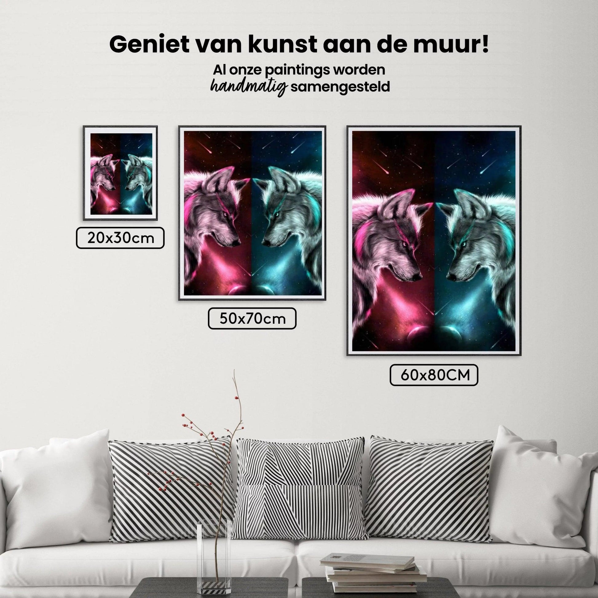 Diamond Painting Wolf Love - SEOS Shop ®