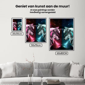 Diamond Painting Wolf Love - SEOS Shop ®