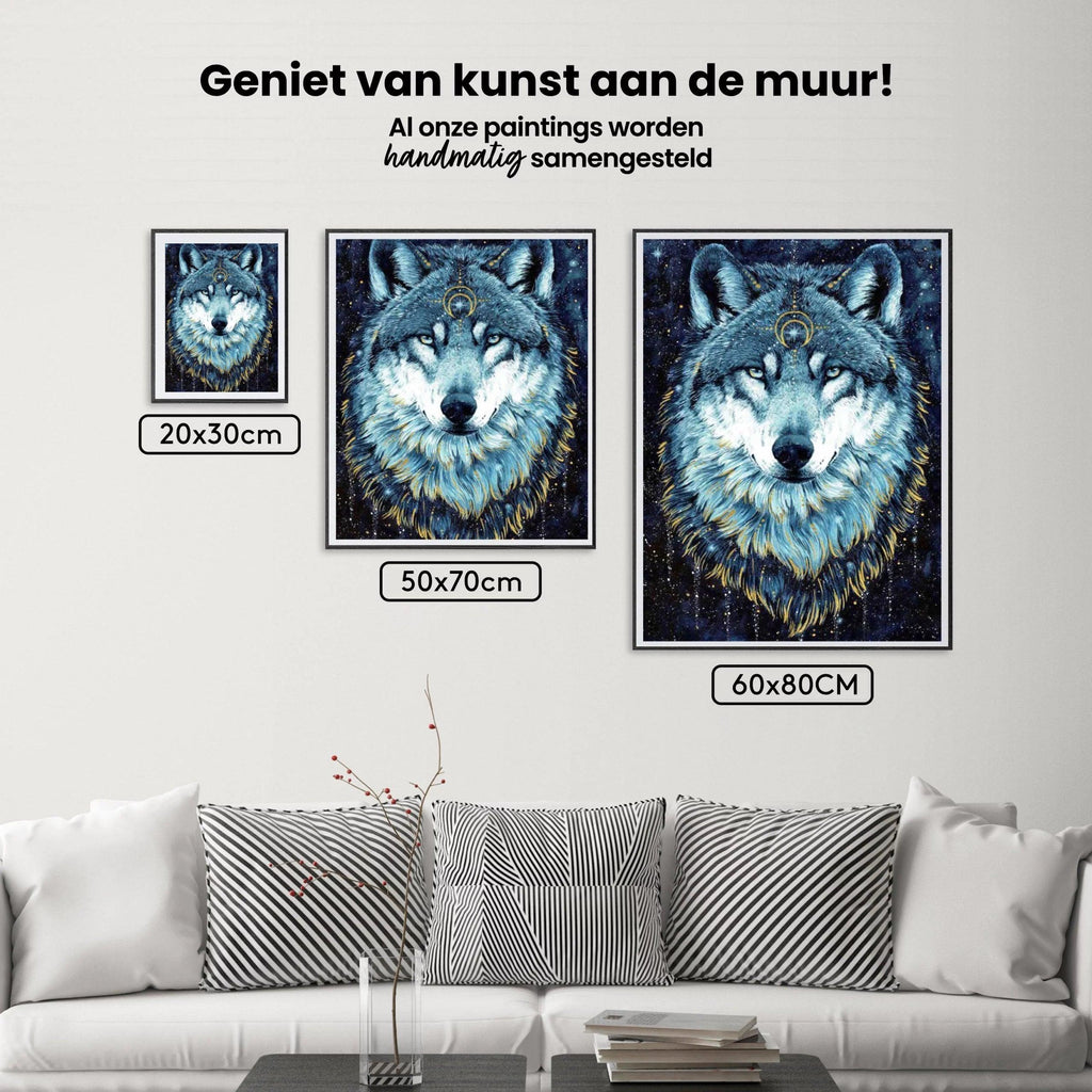 Diamantmalerei Wolf Spiritual - SEOS Shop ®