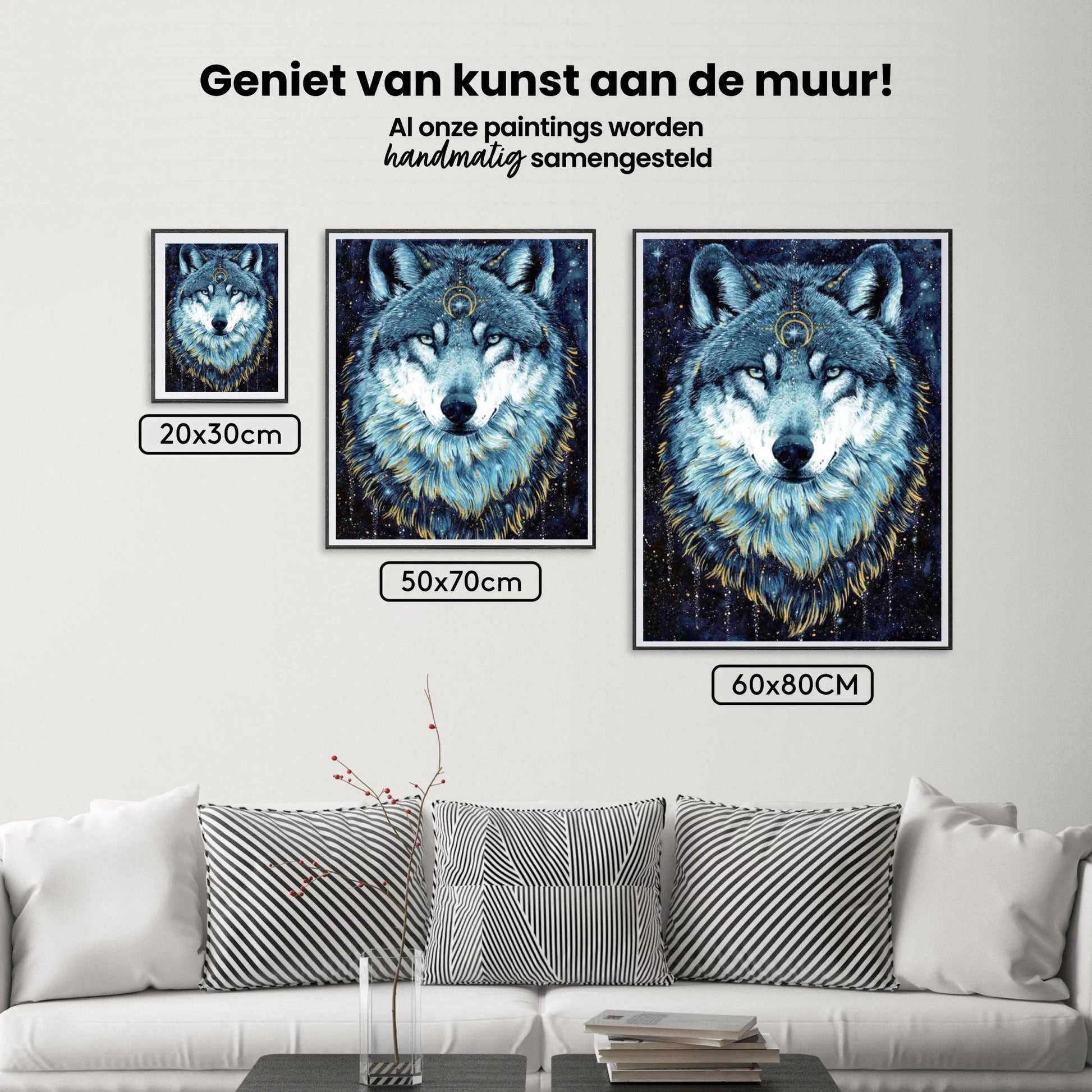 Diamantmalerei Wolf Spiritual - SEOS Shop ®
