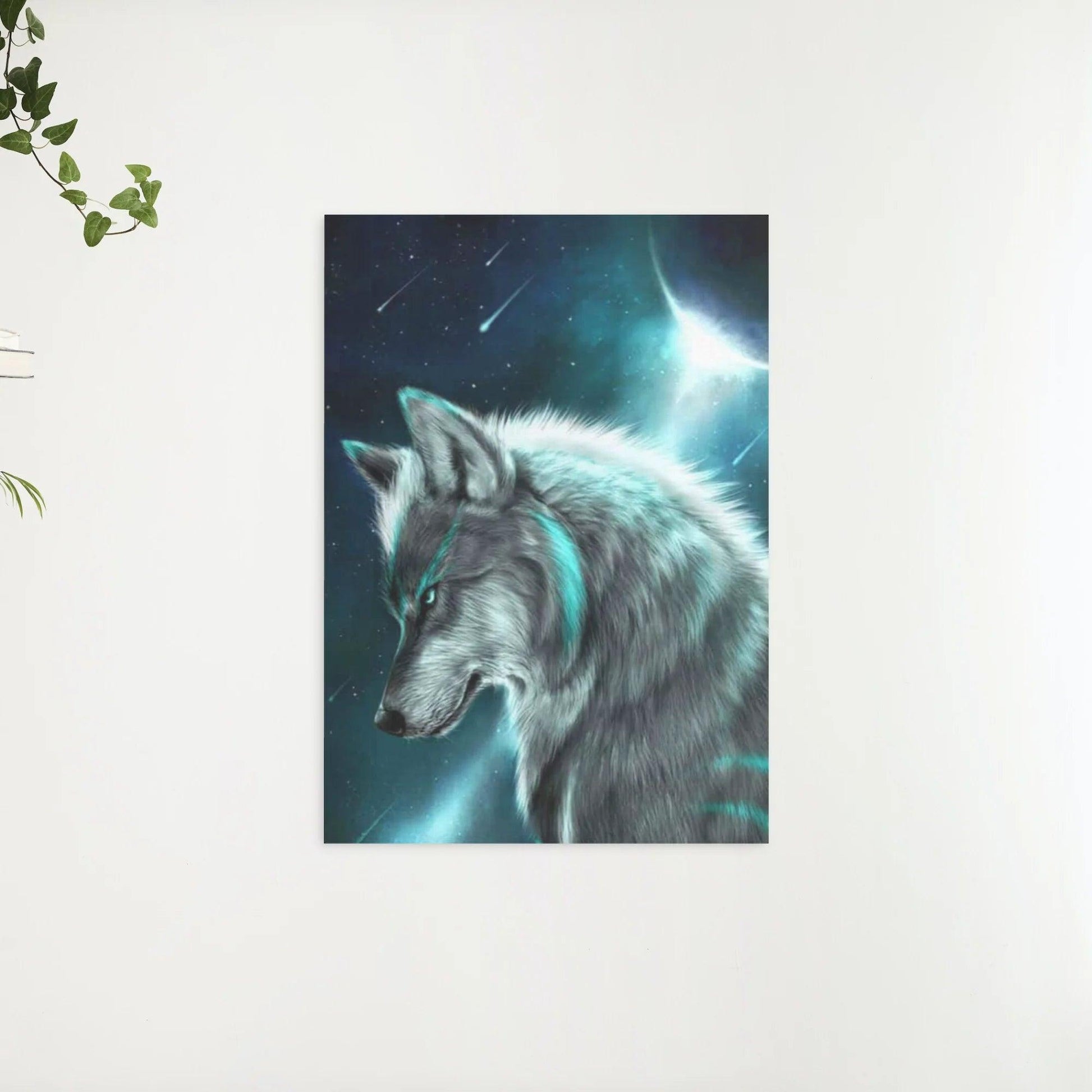 Diamantmalerei Wolf im Mondlicht – SEOS Shop ®