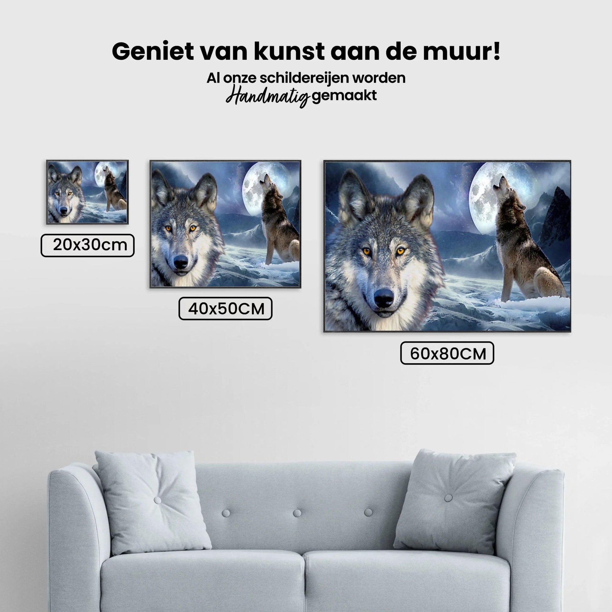 Diamond Painting Wolf Roar - SEOS Shop ®