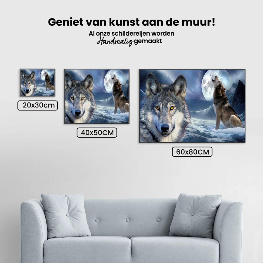 Diamond Painting Wolf Roar - SEOS Shop ®