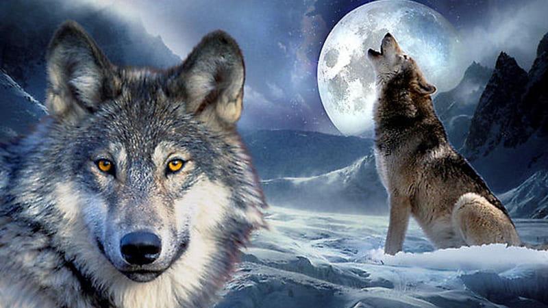 Diamond Painting Wolf Roar - SEOS Shop ®