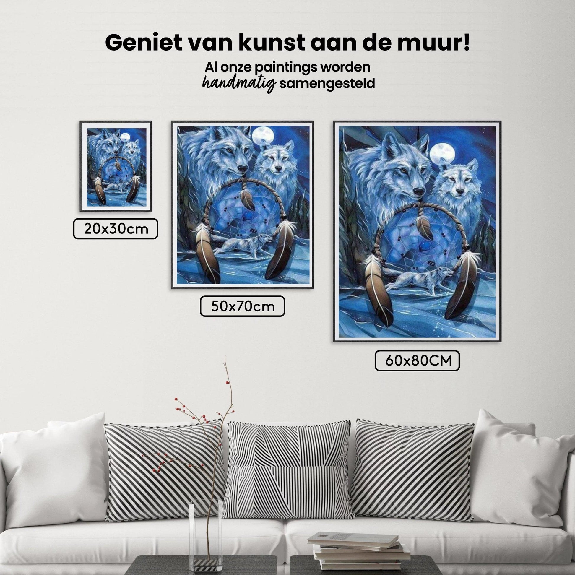 Diamond Painting Wölfe Traumfänger - SEOS Shop ®