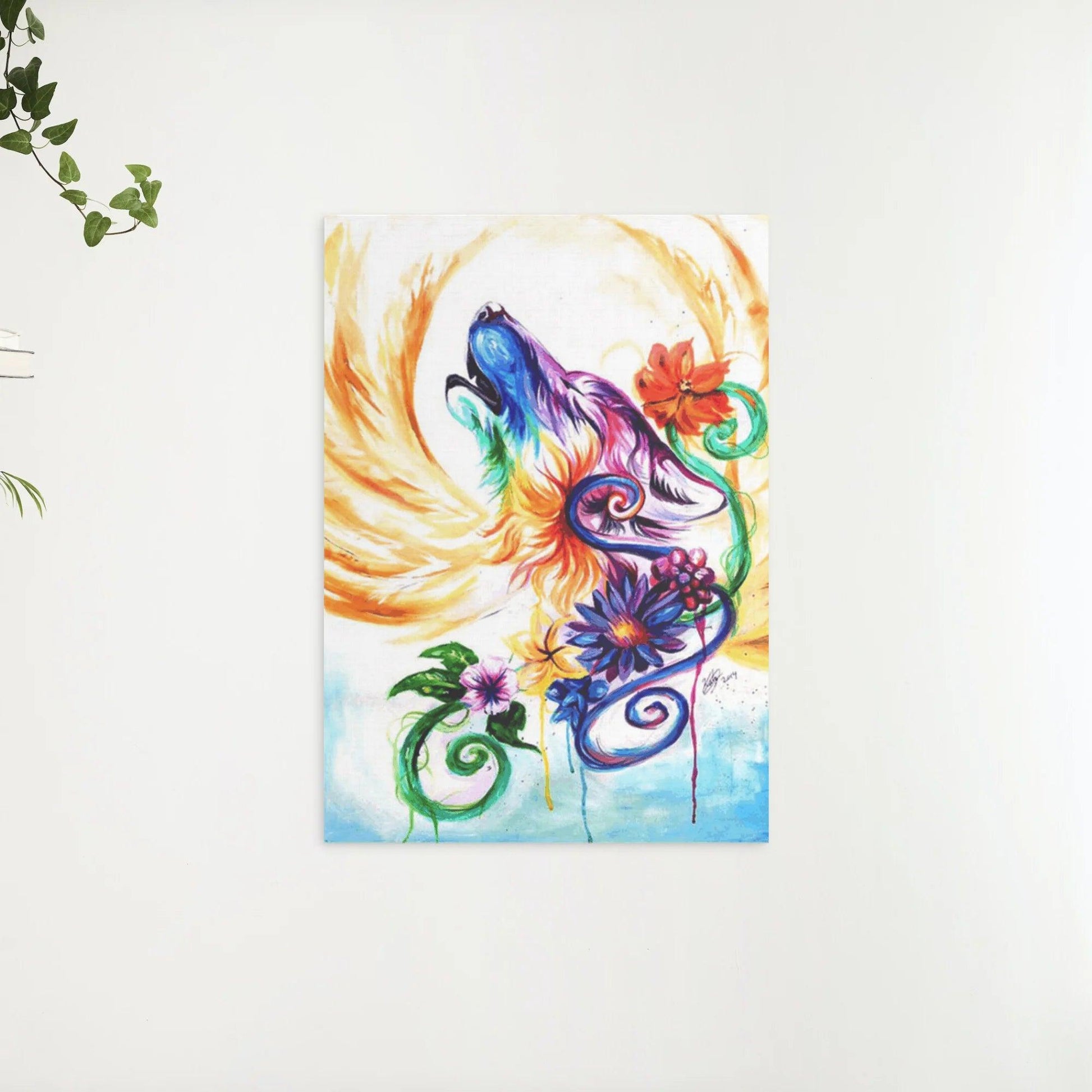 Diamantmalerei Wölfe Regenbogen – SEOS Shop ®