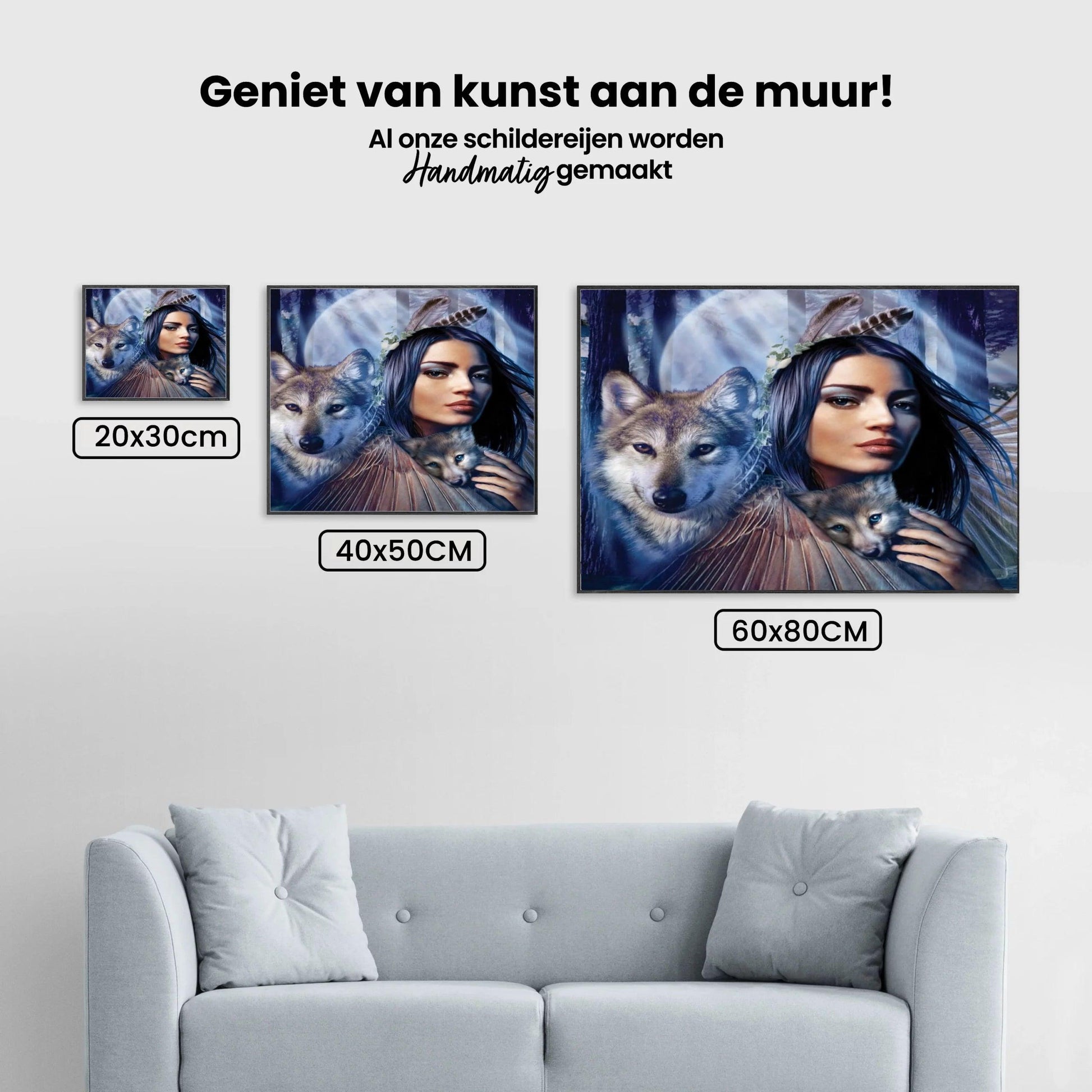 Diamantmalerei Wolfsjunges - SEOS Shop®