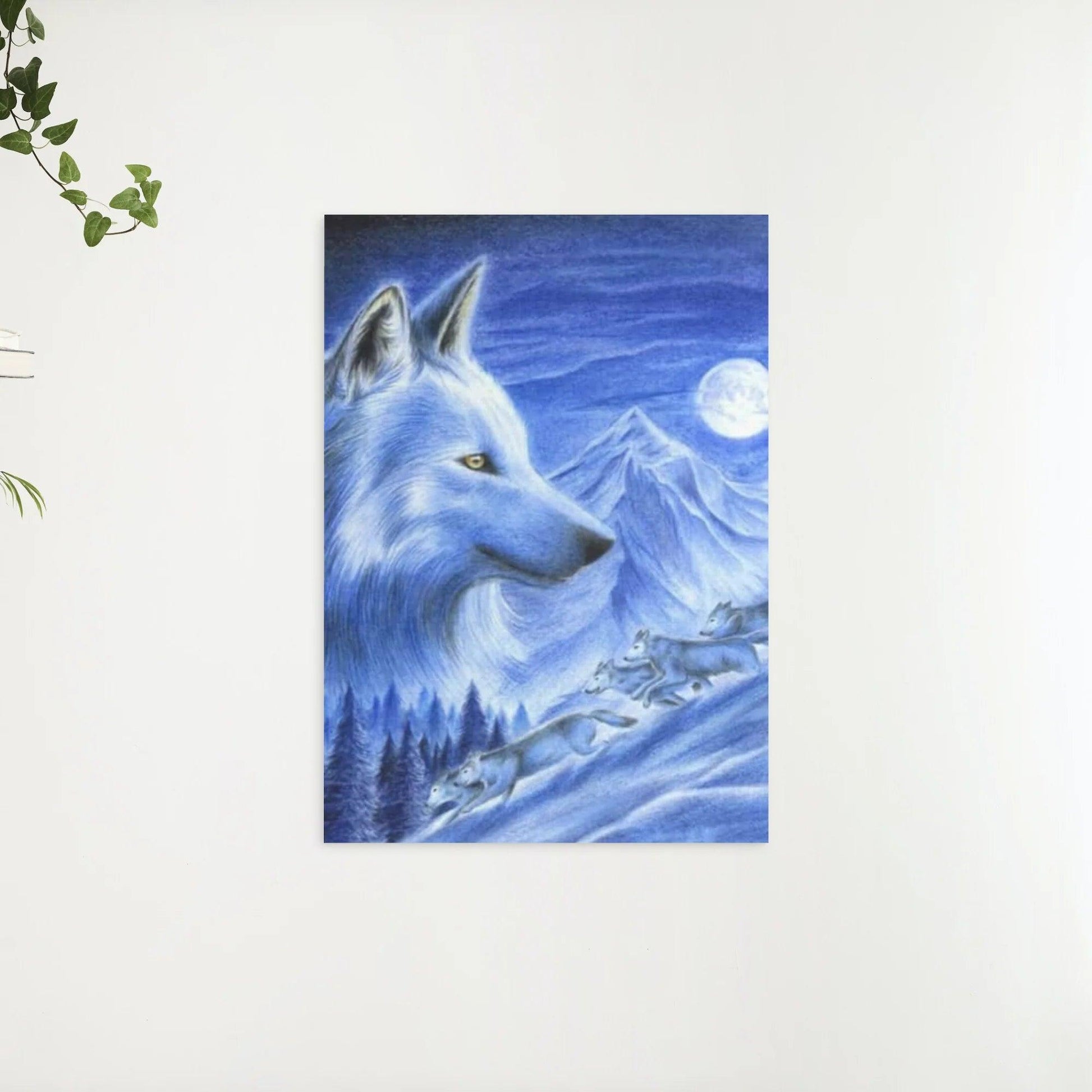 Diamantmalerei Wölfe im Schnee - SEOS Shop ®