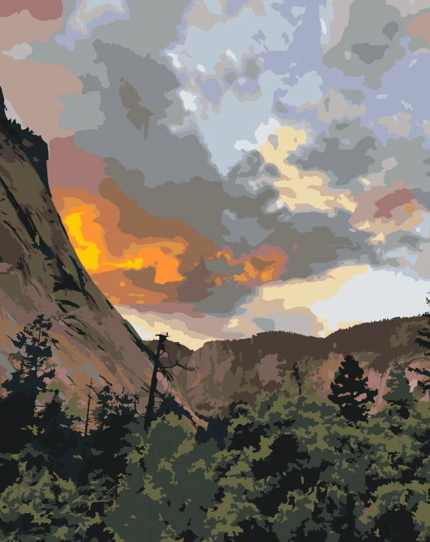 Diamantmalerei - Yosemite-Nationalpark - SEOS Shop ®