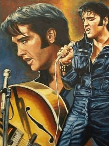 Diamantmalerei singender Elvis Presley - SEOS Shop ®