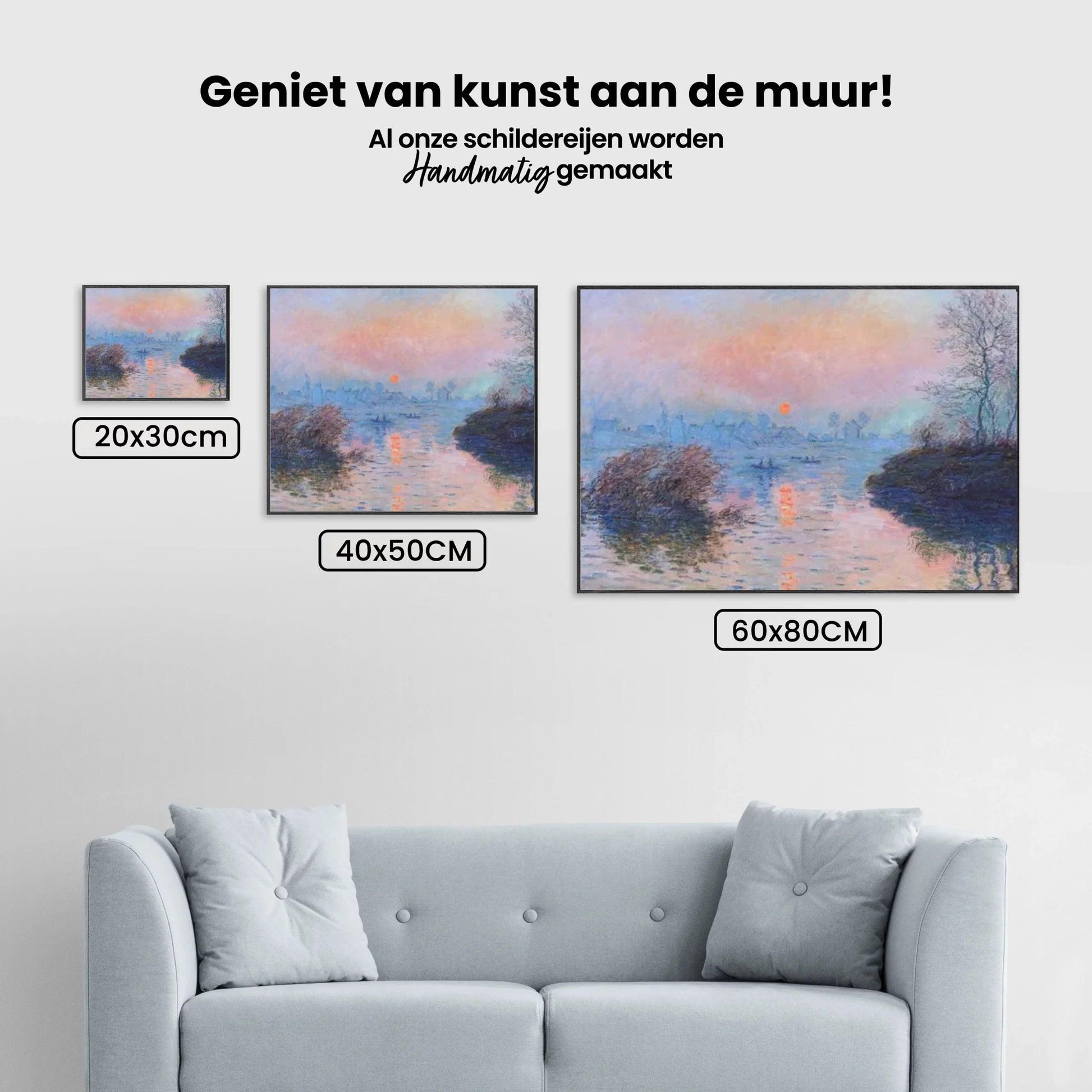 Diamond Painting Sonnenuntergang an der Seine - SEOS Shop ®