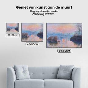 Diamond Painting Sonnenuntergang an der Seine - SEOS Shop ®