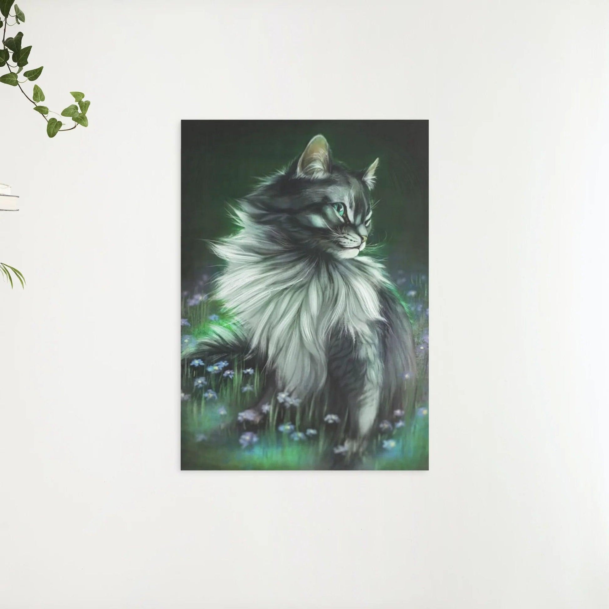 Diamantmalerei Schwarze Katze leuchtend - SEOS Shop ®