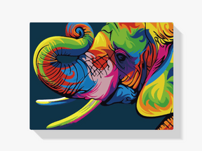 Diamantmalerei – Abstrakter Elefant – SEOS®