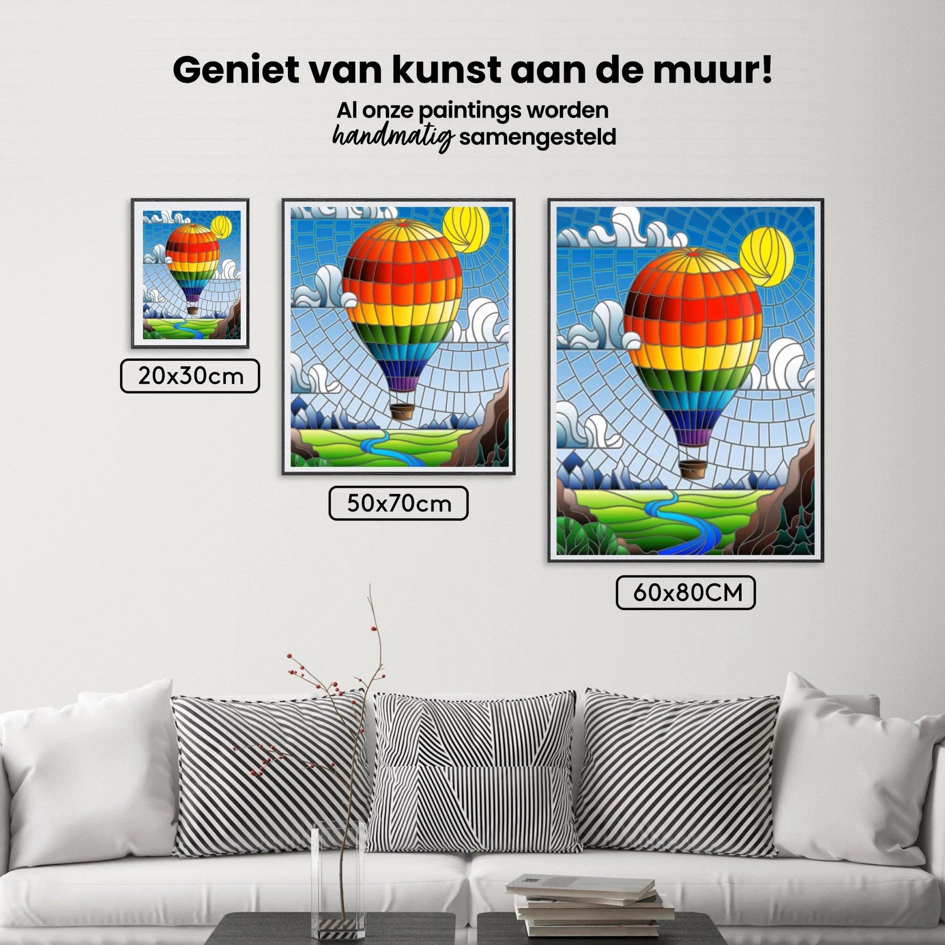 Diamantmalerei - Ballonfahrt - SEOS Shop ®
