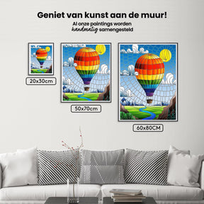 Diamantmalerei - Ballonfahrt - SEOS Shop ®