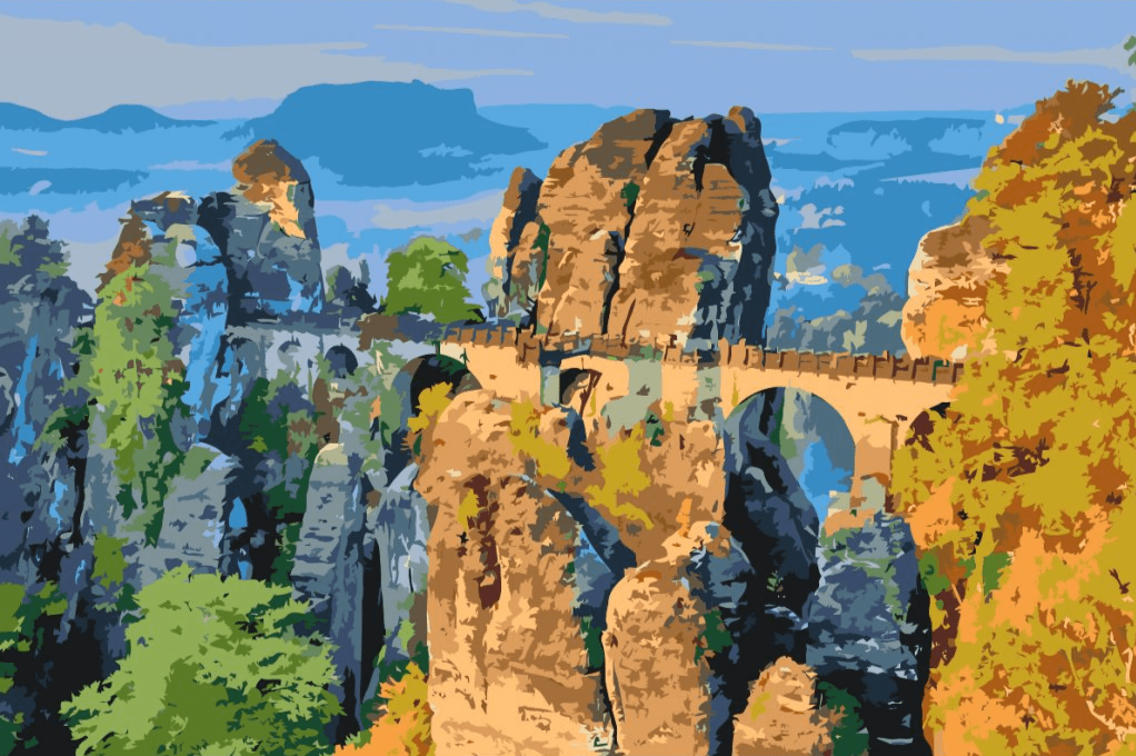 Diamond Painting - Basteibrücke - SEOS Shop ®