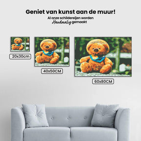 Diamantmalerei - Bär mit Hut - SEOS®