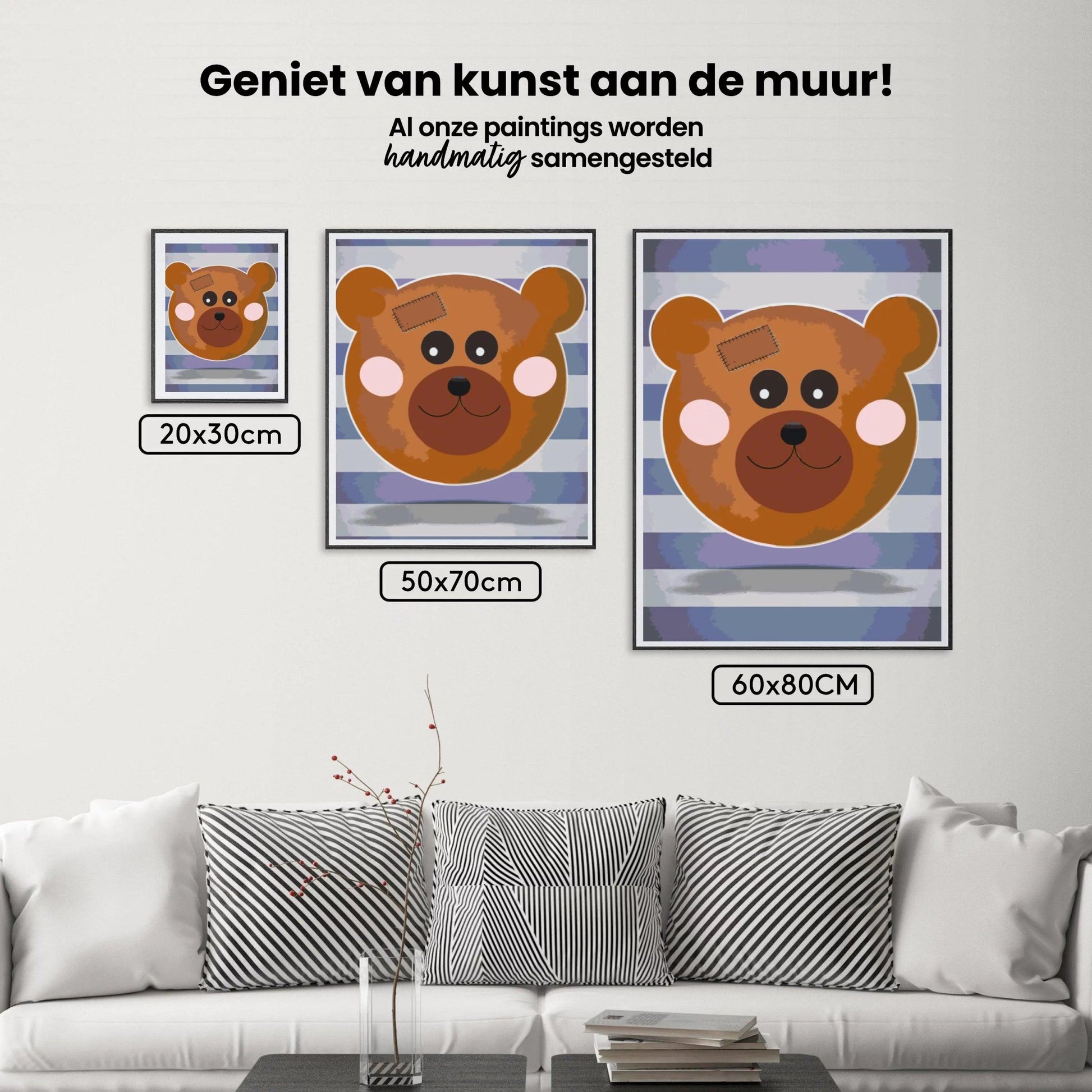 Diamond Painting - Bär vom Poster - SEOS®