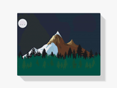 Diamantmalerei - Berge bei Nacht - SEOS Shop ®