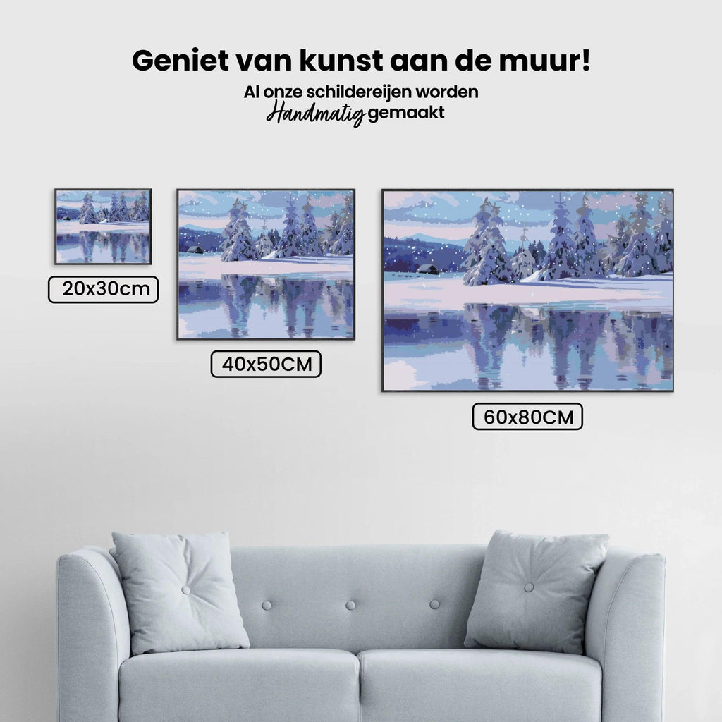 Diamantmalerei - Schneelandschaft - SEOS Shop ®