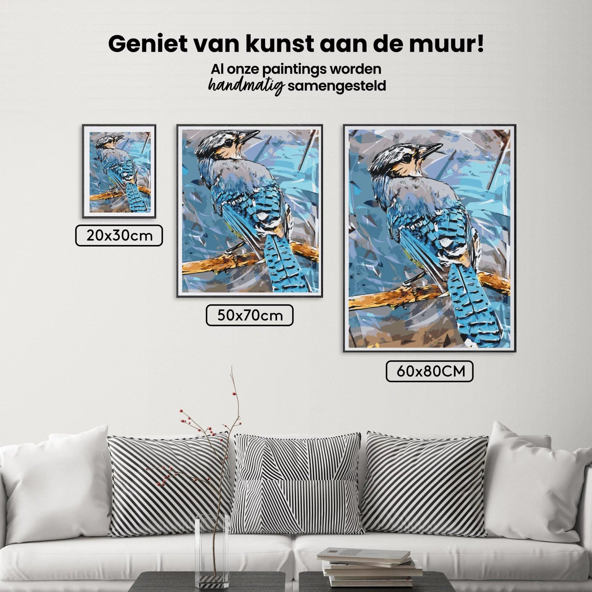 Diamantmalerei – Blauhäher – SEOS®