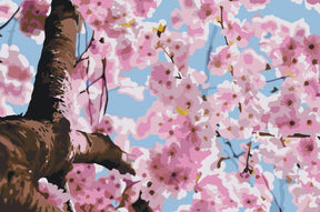 Diamantmalerei - Blühender Baum - SEOS Shop ®