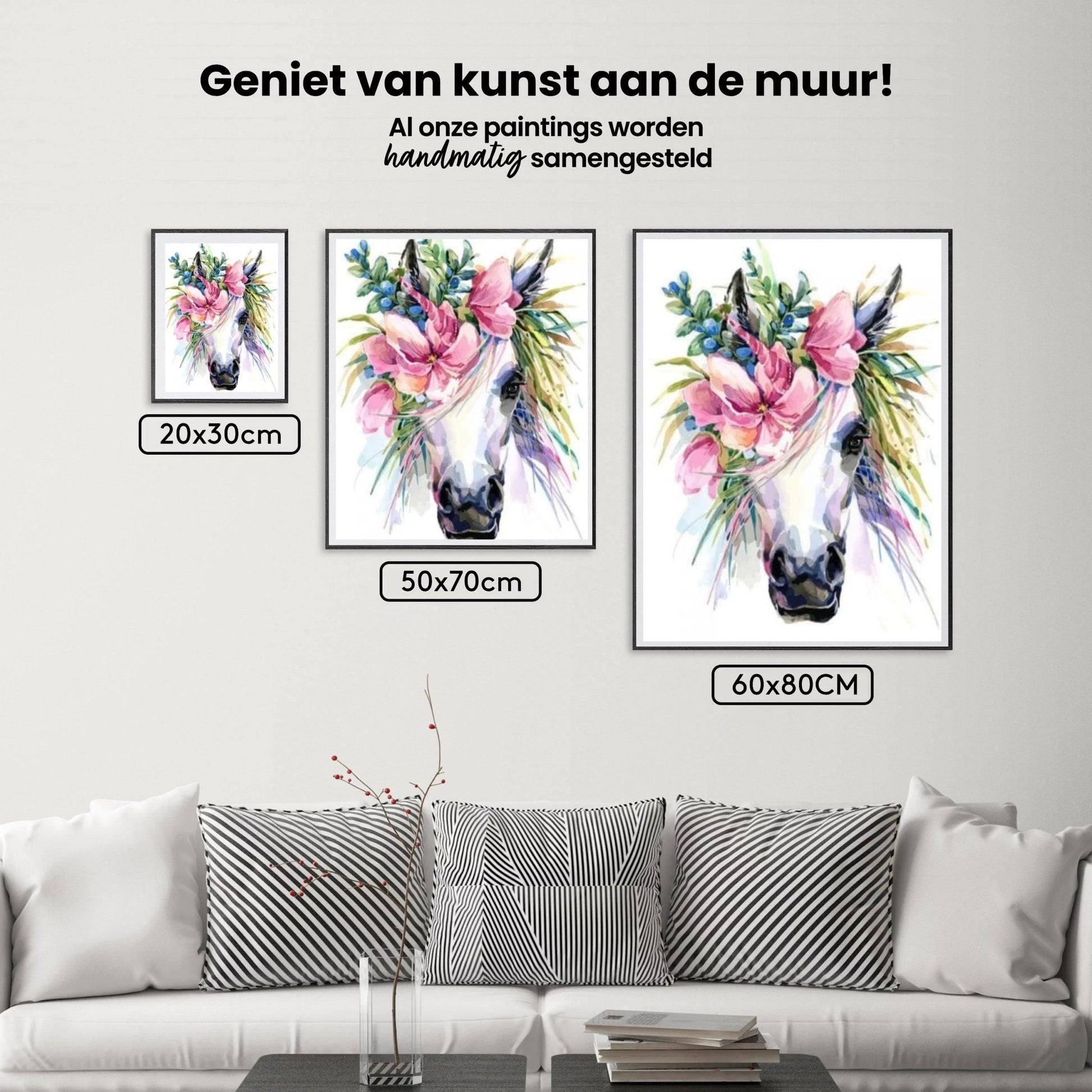 Diamond Painting - Blumen Einhorn - SEOS®