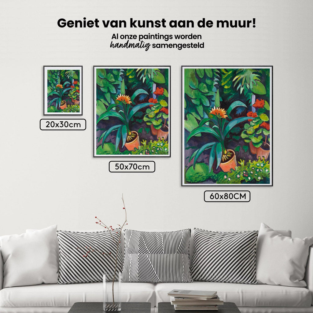 Diamantmalerei - Blumen im Garten - SEOS Shop ®
