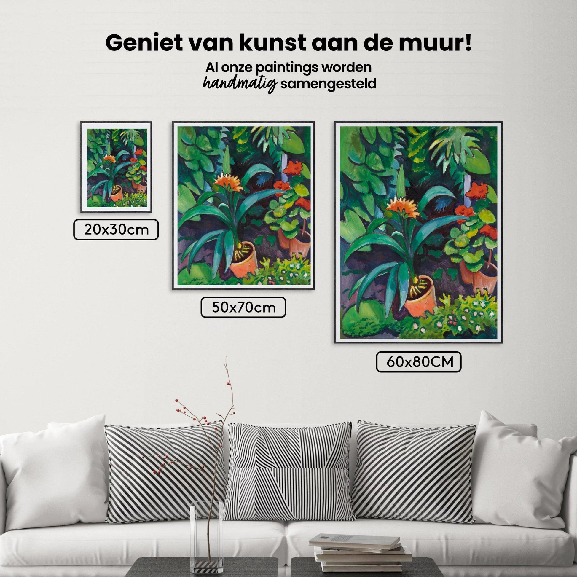 Diamantmalerei - Blumen im Garten - SEOS Shop ®