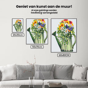 Diamantmalerei - Blumenstrauß im Sprinkler - SEOS Shop ®
